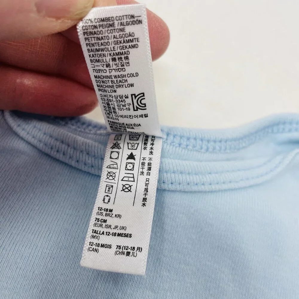American Apparel‎ Baby 12-18M Future Member US House of Representatives 2565